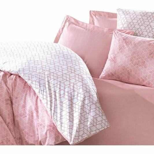 Duvet cover set Pink 220 x 240 cm-2