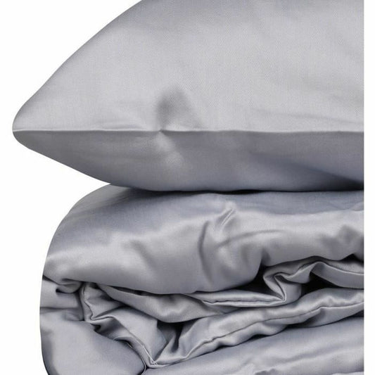 Duvet cover set Grey 220 x 240 cm-2