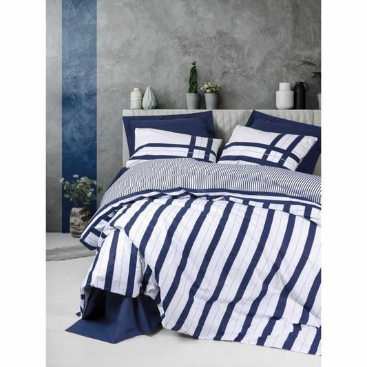 Duvet cover set Blue 220 x 240 cm-0