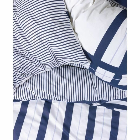 Duvet cover set Blue 220 x 240 cm-3