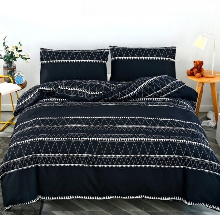 ANDORA Bäddset 3 delar - Randigt