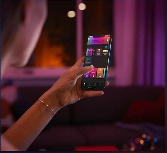 PHILIPS HUE - Bordslampa olika färger