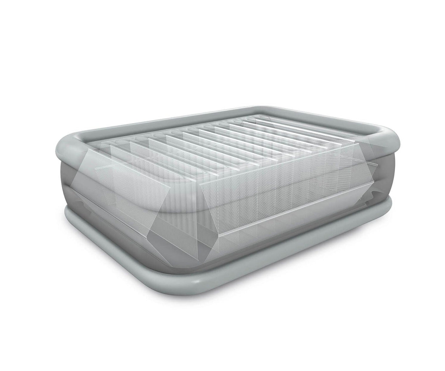 Luftmadrass INTEX Comfort Plush Extra Hög Dubbel Grå