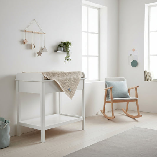 Babyfilt Babyfilt i merinoull DELIGHT – Mjukhet och trygghet för livets första stund (75 x 95 cm)