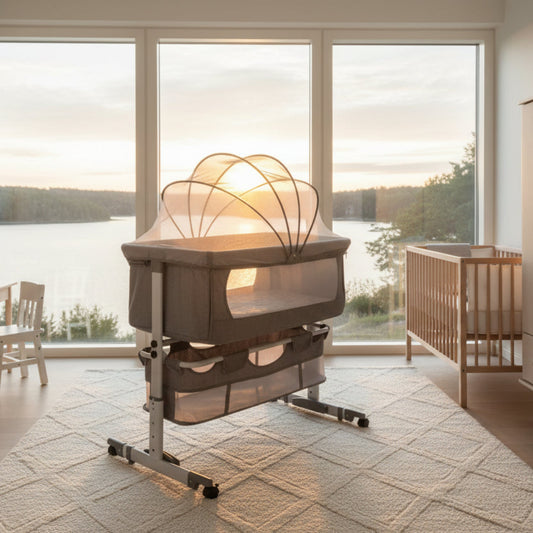 Babyvagga Resvagga KOMPISEN – En trygg start i naturlig design