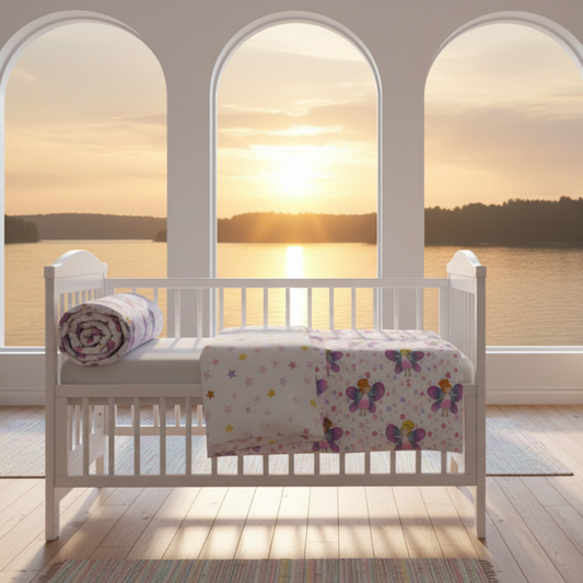 Bäddset Bäddset spjälsäng PIERRE CARDIN HADAS – Tidlös design och mjuk bomull (60 x 120 cm)