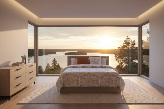 Nordic cover Pierre Cardin RESORT Beige 144 Threads 150 x 230 cm-0