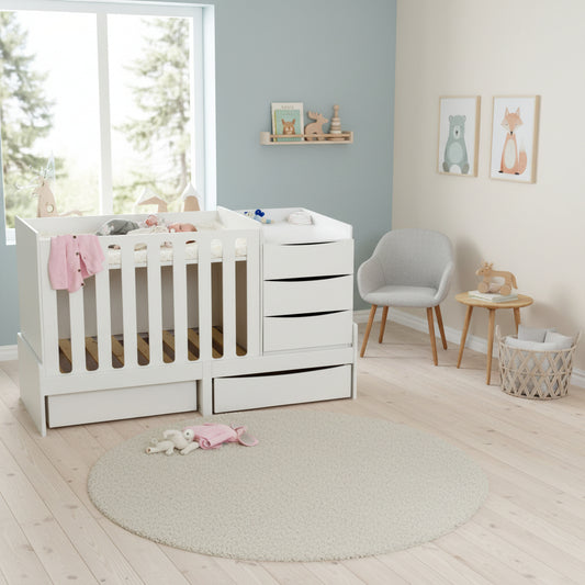 Säng Växasäng SMART – Den ultimata allt-i-ett-lösningen för barnrummet