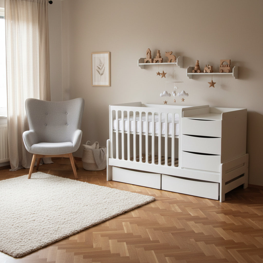 Säng Växasäng SMART – Den ultimata allt-i-ett-lösningen för barnrummet