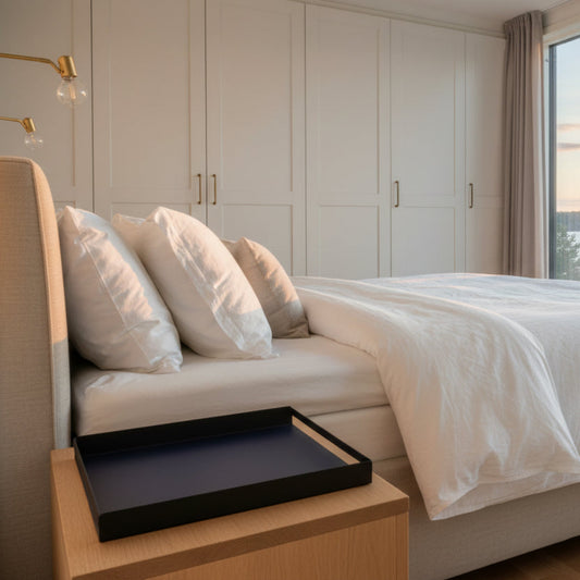 Inredningsdetaljer Bricka KUNG – Elegant servering i gedigna naturmaterial