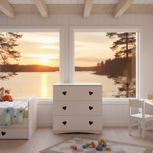 Byrå Byrå JULIA – Elegant förvaring för barnets alla kläder