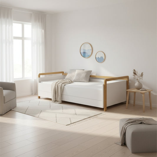 Dagbädd Dagbädd VIKTOR – Multifunktionell säng i modern skandinavisk stil (80 x 180 cm)