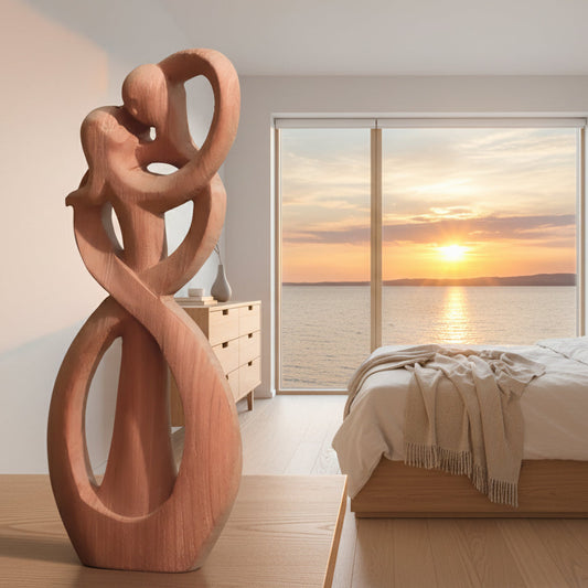 Skulptur Dekoration HJÄRTAN – En kärleksfull detalj för ett harmoniskt hem (Två färger)