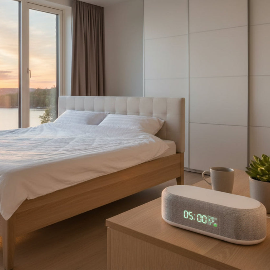 Väckarklocka Digital väckarklocka NUMBERS – med trådlös laddning