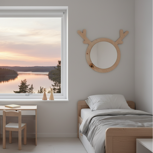 Spegel Spegel REFLEKTERA – Akrylspegel för lekfull och trygg inredning