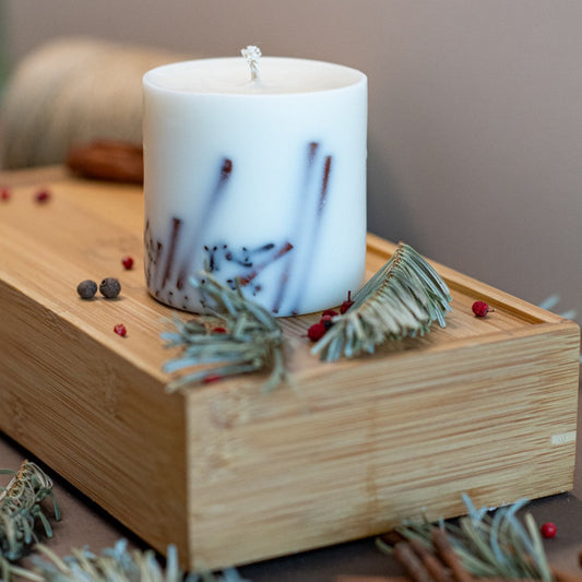 Doftljus Handgjort doftljus BEAUTY LAVENDEL – Klassisk blomdoft för en harmonisk hemmiljö