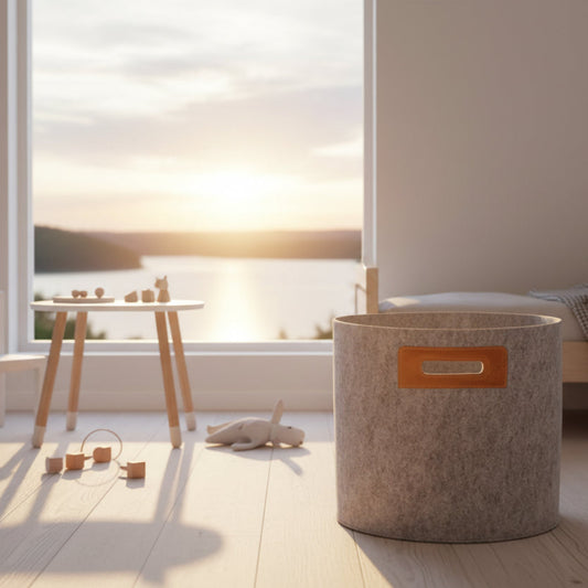 Förvaring Förvaringskorg FILT – Stilren organisering med exklusiv känsla