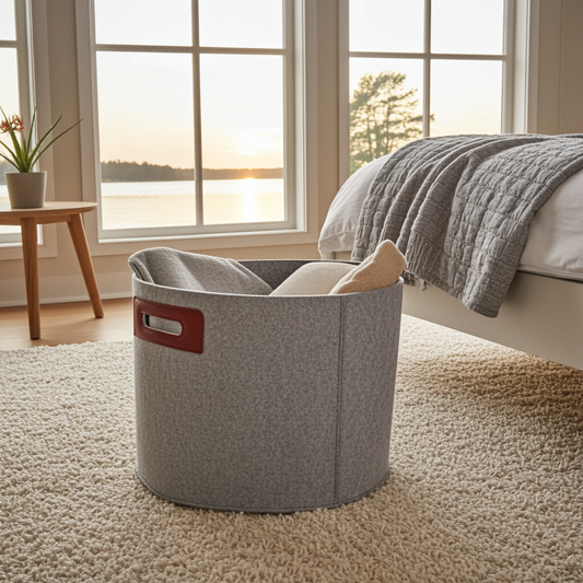 Förvaring Förvaringskorg FILT – Stilren organisering med exklusiv känsla