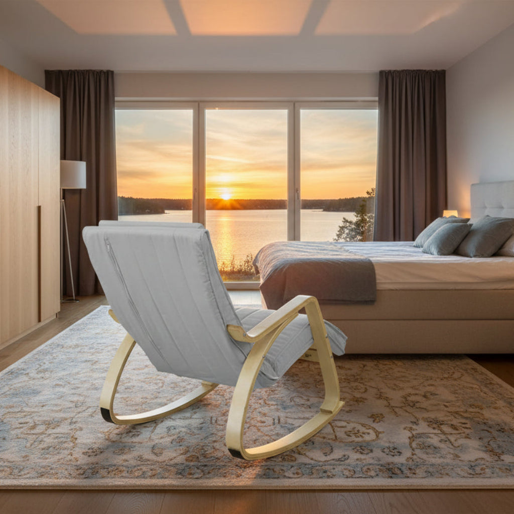 Gungstol Gungstol i björkträ SLAPPA – Tidlös komfort i massiv björk