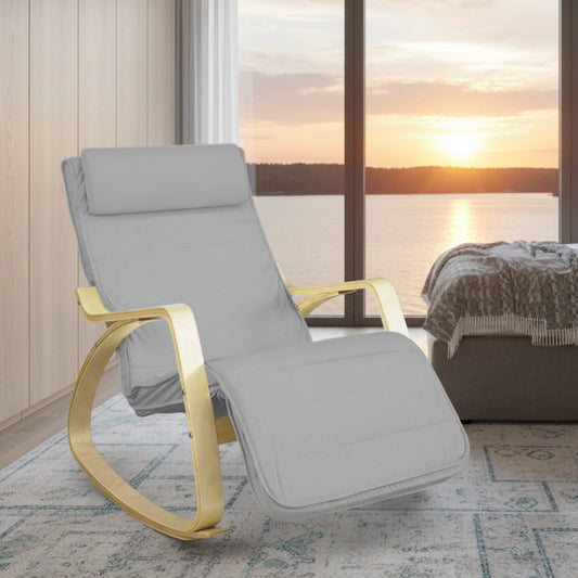 Gungstol Gungstol i björkträ SLAPPA – Tidlös komfort i massiv björk