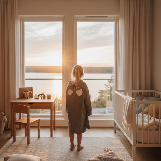 Badrock Handduk poncho KOALA – Mjukhet efter varje bad (Flera varianter)