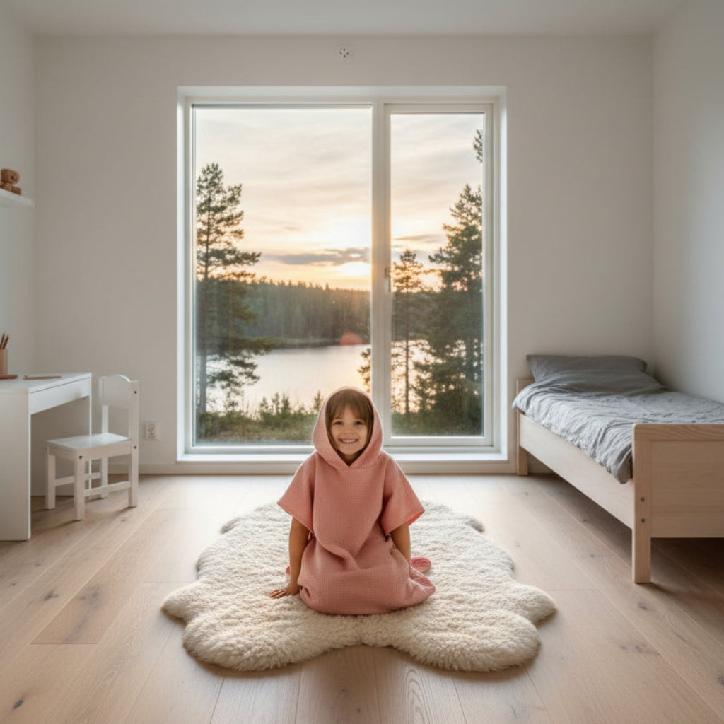 Handduk Handduk poncho NUSS – Mjuk och praktisk efter badet (Flera varianter)