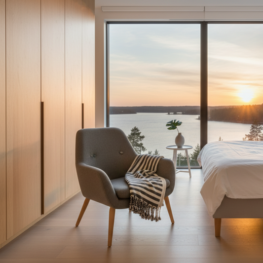 Unisex - Bath & Home - Towel Handduk RANDIG – Premiumkomfort i turkisk bomull (Flera storlekar)