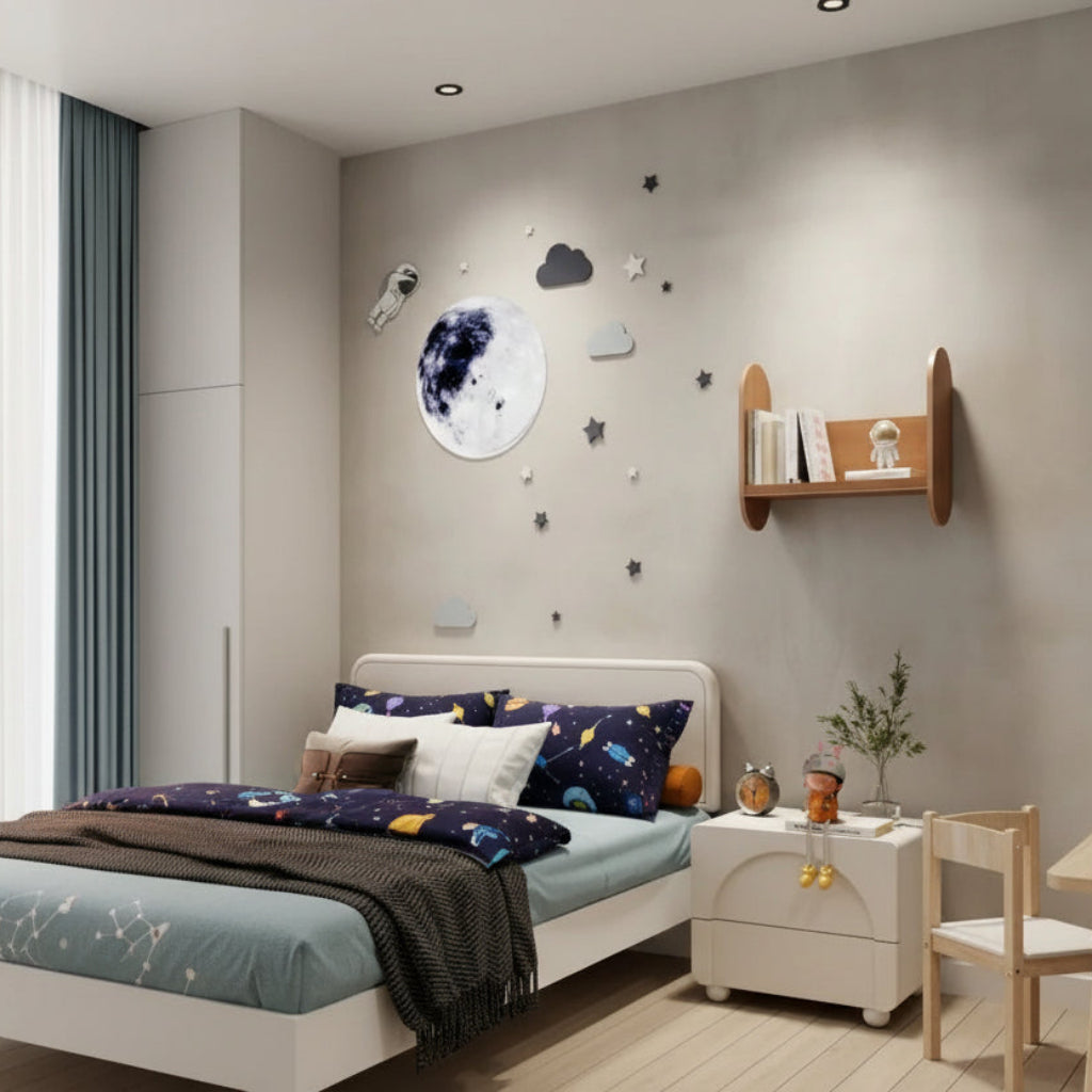 Hylla Vägghylla KAPSEL – Modern förvaring med lekfull form (Flera varianter)