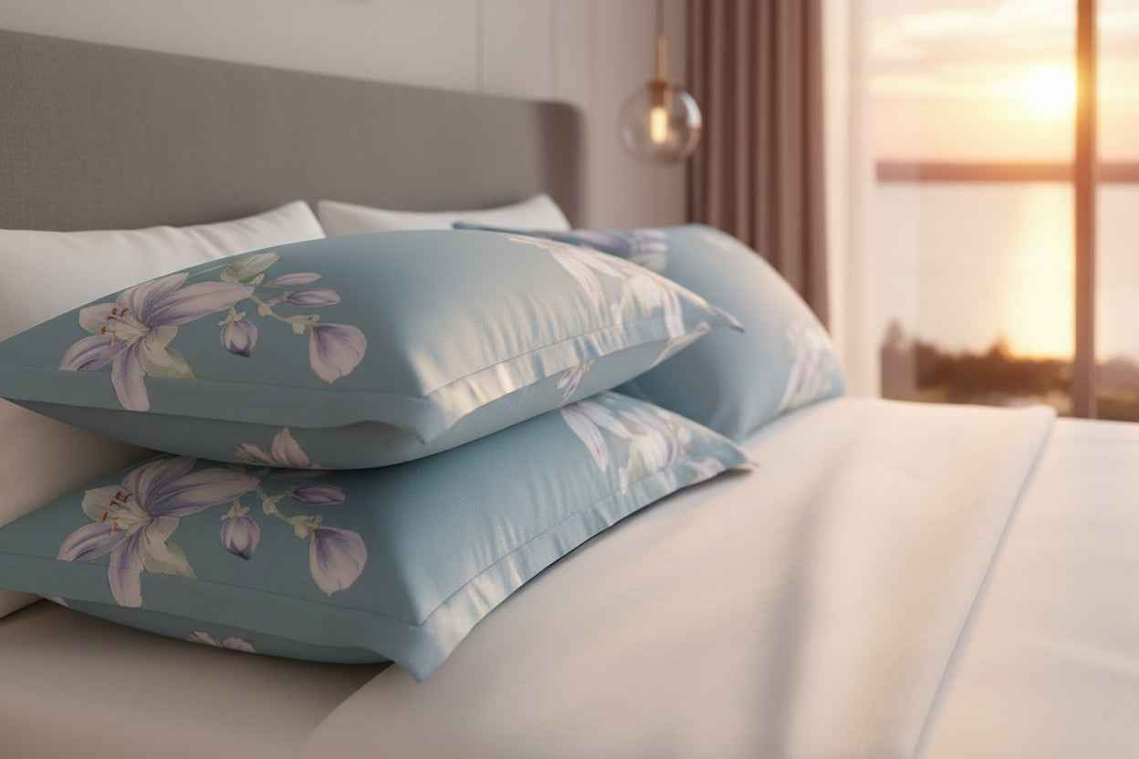 Kuddfodral RIPOSO – Elegant och mjukt kuddfodral i dekorativ design 2-pack (48x74 cm)