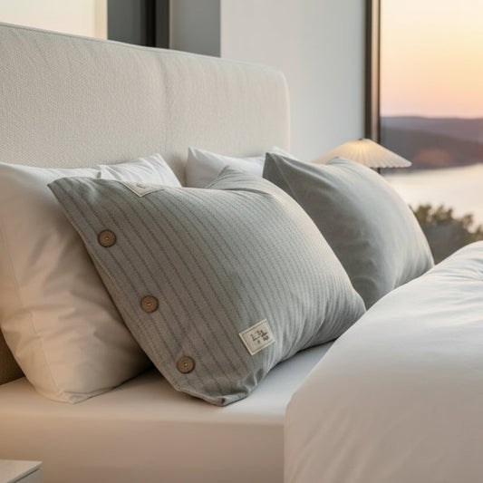 Kuddfodral Kuddfodral ROMA – Klassisk elegans med sofistikerad struktur (Flerpack finns)