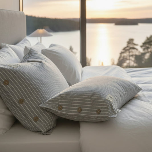 Kuddfodral Kuddfodral ROMA – Klassisk elegans med sofistikerad struktur (Flerpack finns)