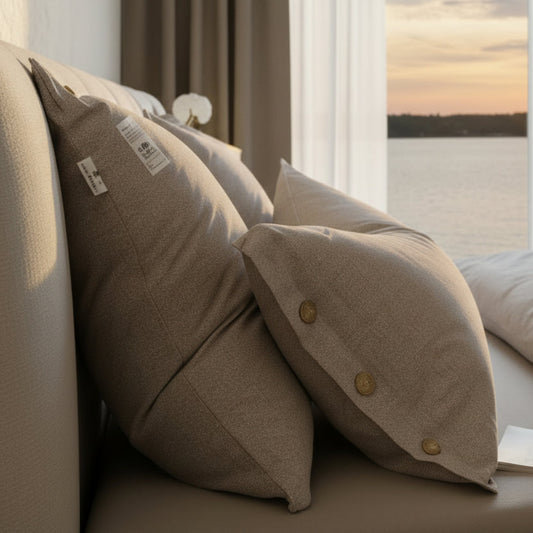 Kuddfodral Kuddfodral ROMA – Klassisk elegans med sofistikerad struktur (Flerpack finns)