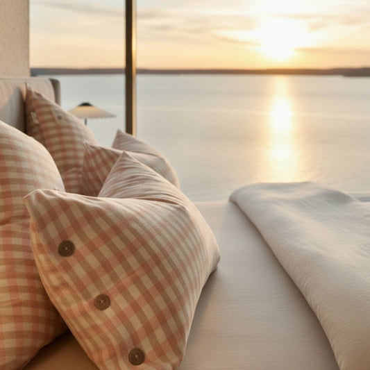 Kuddfodral Kuddfodral ROMA – Klassisk elegans med sofistikerad struktur (Flerpack finns)