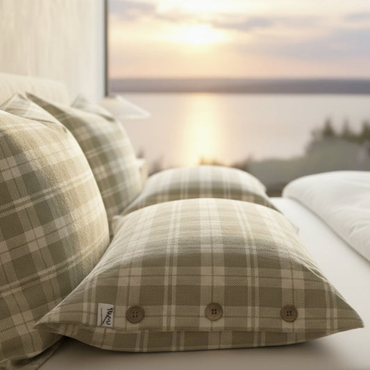 Kuddfodral Kuddfodral ROMA – Klassisk elegans med sofistikerad struktur (Flerpack finns)