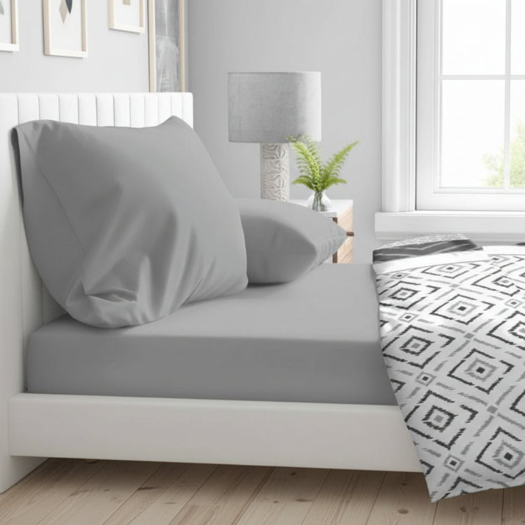 Underlakan Dra-på-lakan PASSA – Silkeslen komfort i modern mikrofiber (160 x 200 cm)