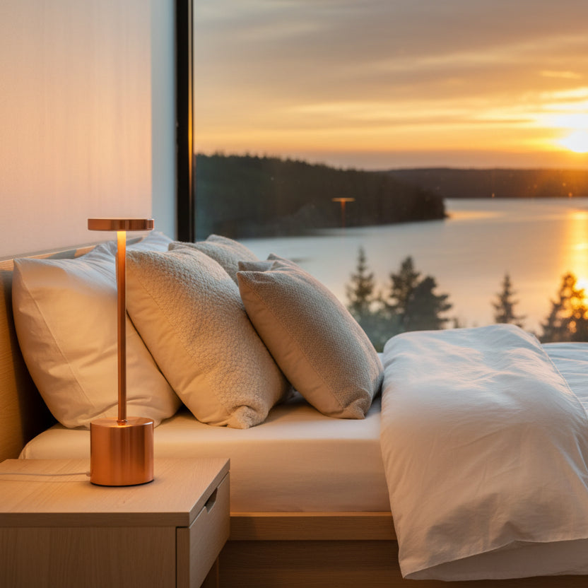 Bordslampa Lampa ENKEL – Minimalistisk bordslampa i tidlös skandinavisk design