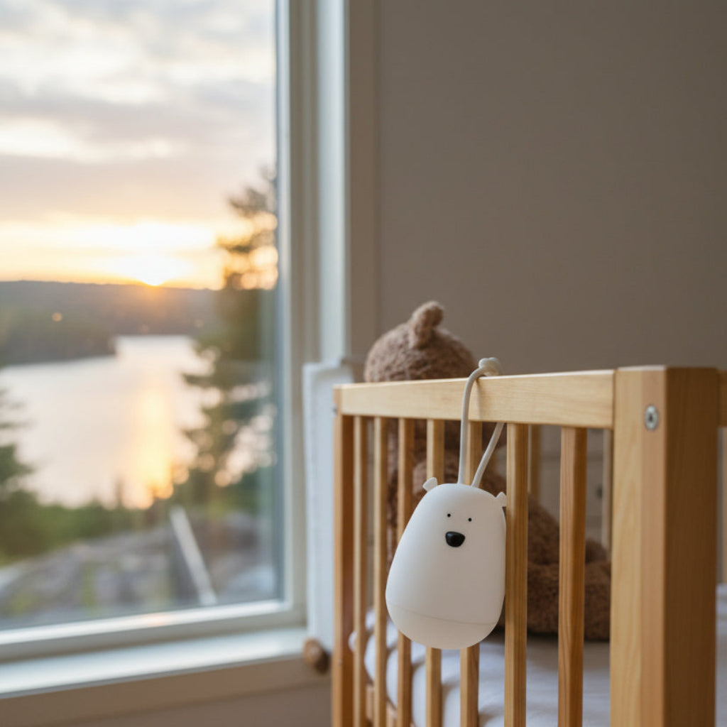 Lampa Nattlampa HÄNGER – trygg belysning för barnrummet