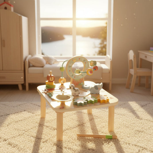 Leksaker Aktivitetsleksaker GREEN – i mjuka naturtoner