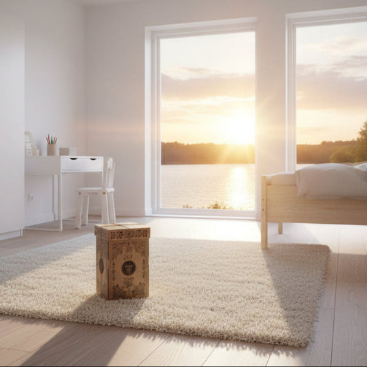 Leksaker Klassisk stapelleksak PYRAMID – i naturligt trä