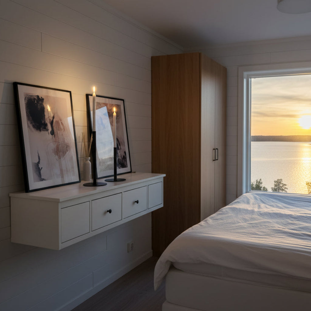 Ljusstakar Ljusstake INDUSTRI – Rustik elegans i svart metall (Flera varianter)