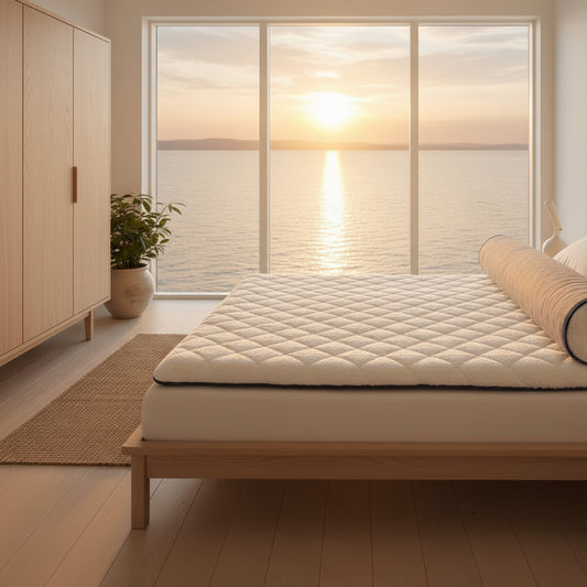 Bäddmadrass Bäddmadrass RUTIG – Förhöjd sovkomfort med klassisk design (90x200cm)