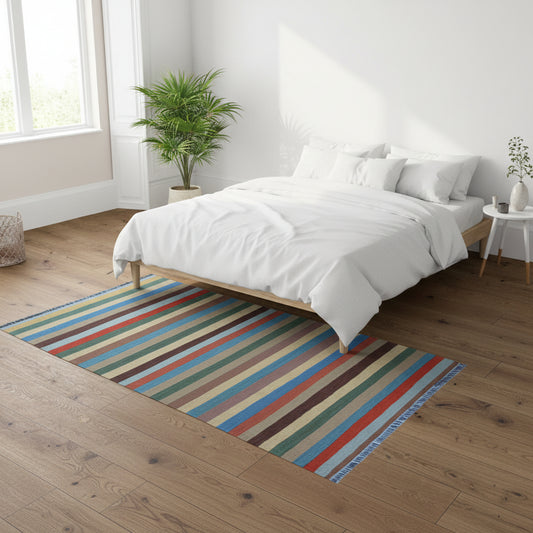 Mattor Ullmatta ARVID – Handvävd elegans i högkvalitativ ull (120 x 160 cm)