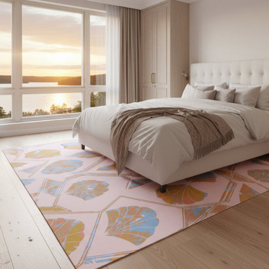 Mattor Matta HAVSVÅGOR – Handgjord och exklusiv premiummatta i naturmaterial (Flera storlekar)