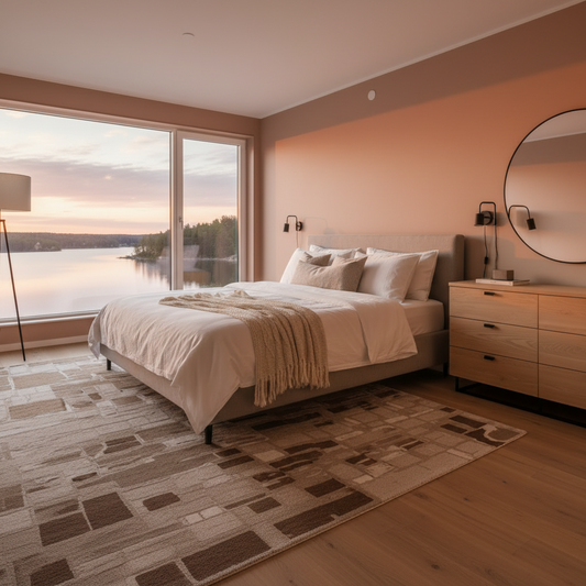 Mattor Matta handgjord PIET – Ett konstverk i merinoull för ditt hem (Flera storlekar)