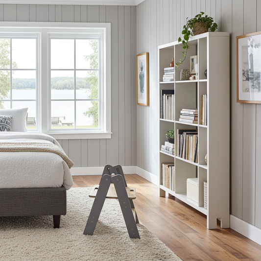 Pall Pall ihopfällbar LITEN – Mångsidig sittmöbel i naturligt trä (Flera varianter)