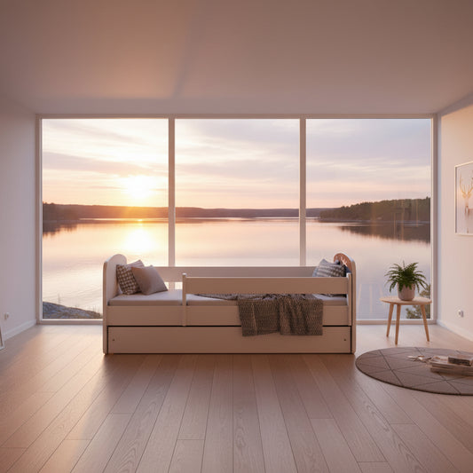 Säng Barnsäng COSMOS – En trygg och stilren sovplats för barnrummet (Flera varianter)