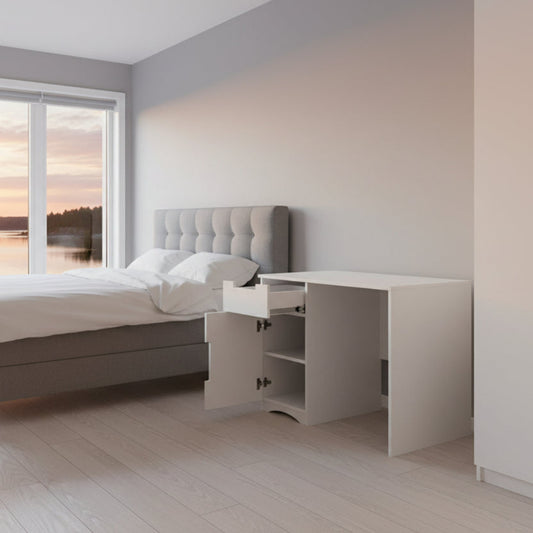 Skrivbord Skrivbord KLASSISK – Gedigen arbetsplats i massiv furu (76 x 100 cm)