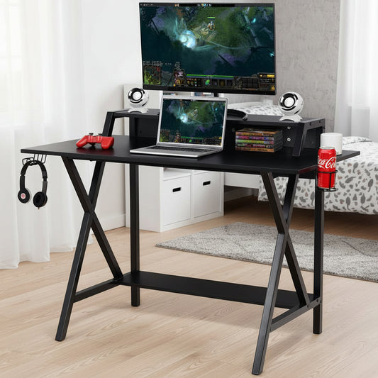 Skrivbord Skrivbord för dator SPELAREN – Funktionell gamingstation i modern design (Bredd 120 cm)