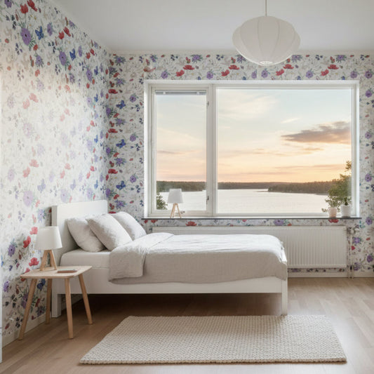 Tapet Tapet MUHU – Botanisk elegans med inspiration från den nordiska naturen