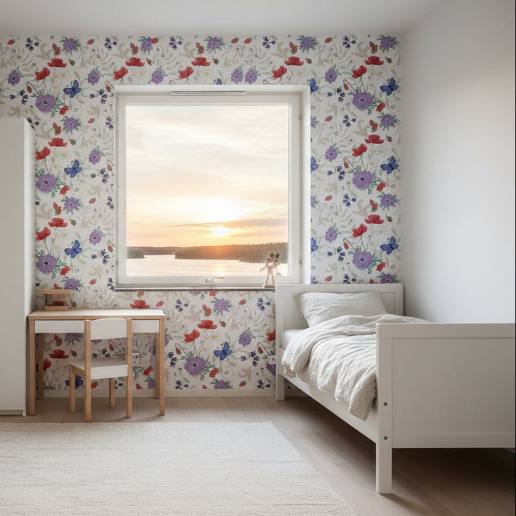 Tapet Tapet MUHU – Botanisk elegans med inspiration från den nordiska naturen